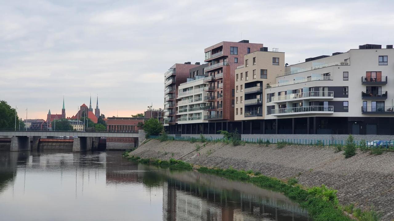 Apartament Midnight Blue Wrocław Buitenkant foto